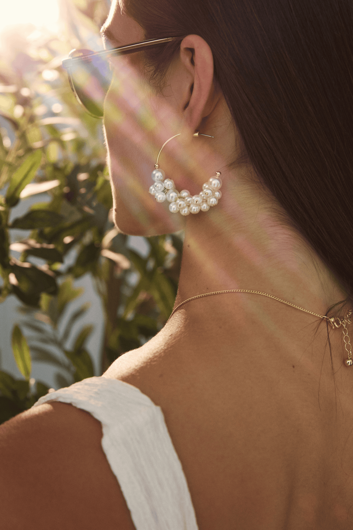 Pearl Hoops