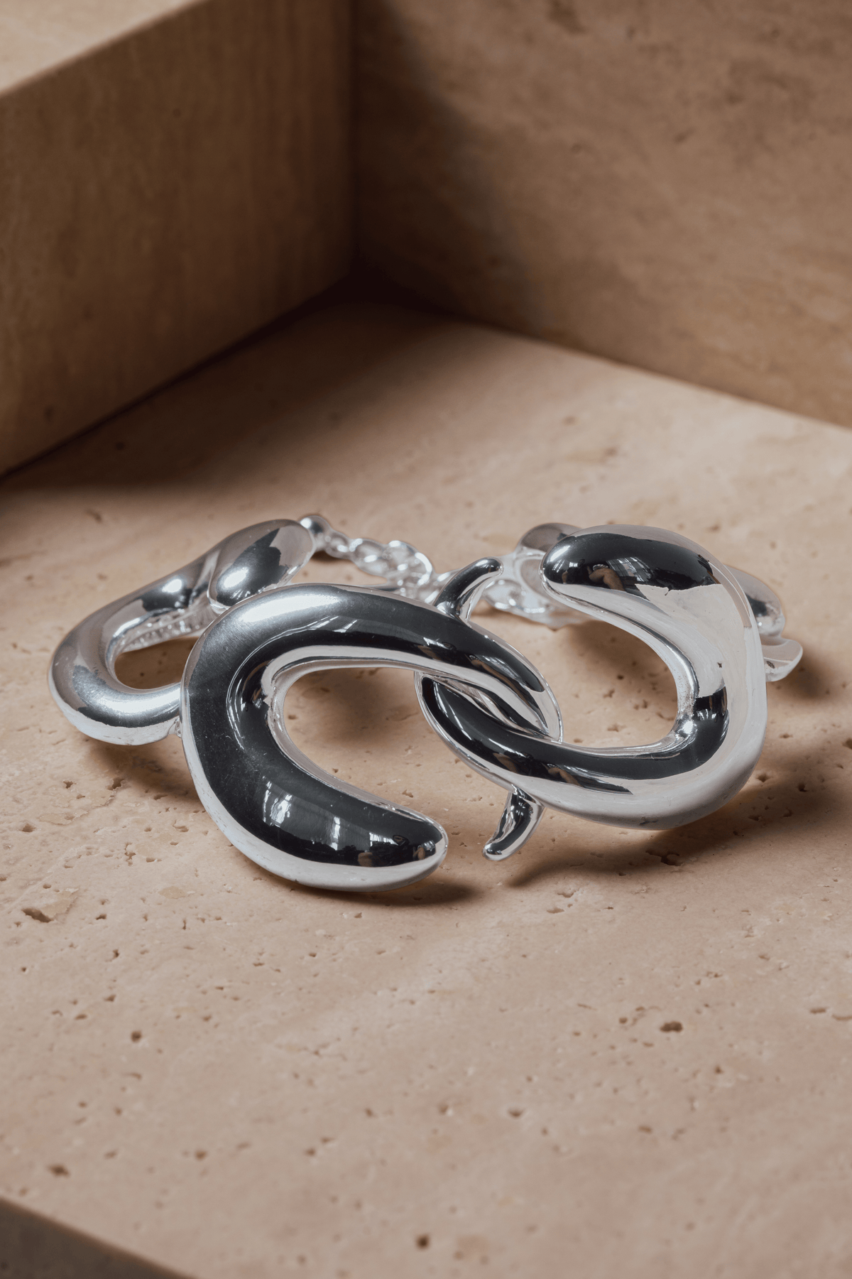Silver Hooped Chain