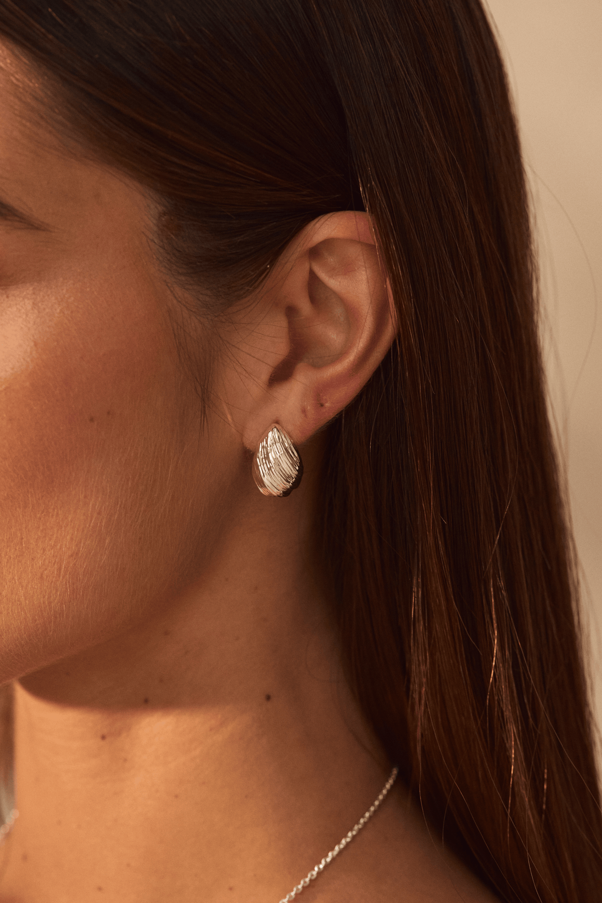 Vintage Ribbed Earrings
