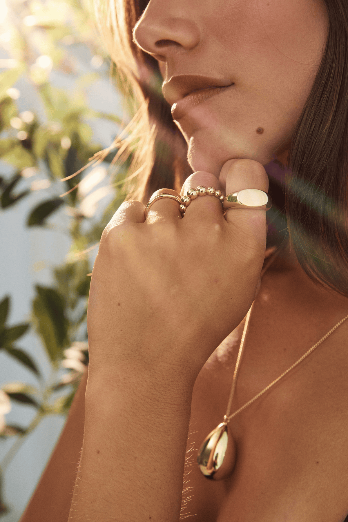 Essential Gold Ring Set