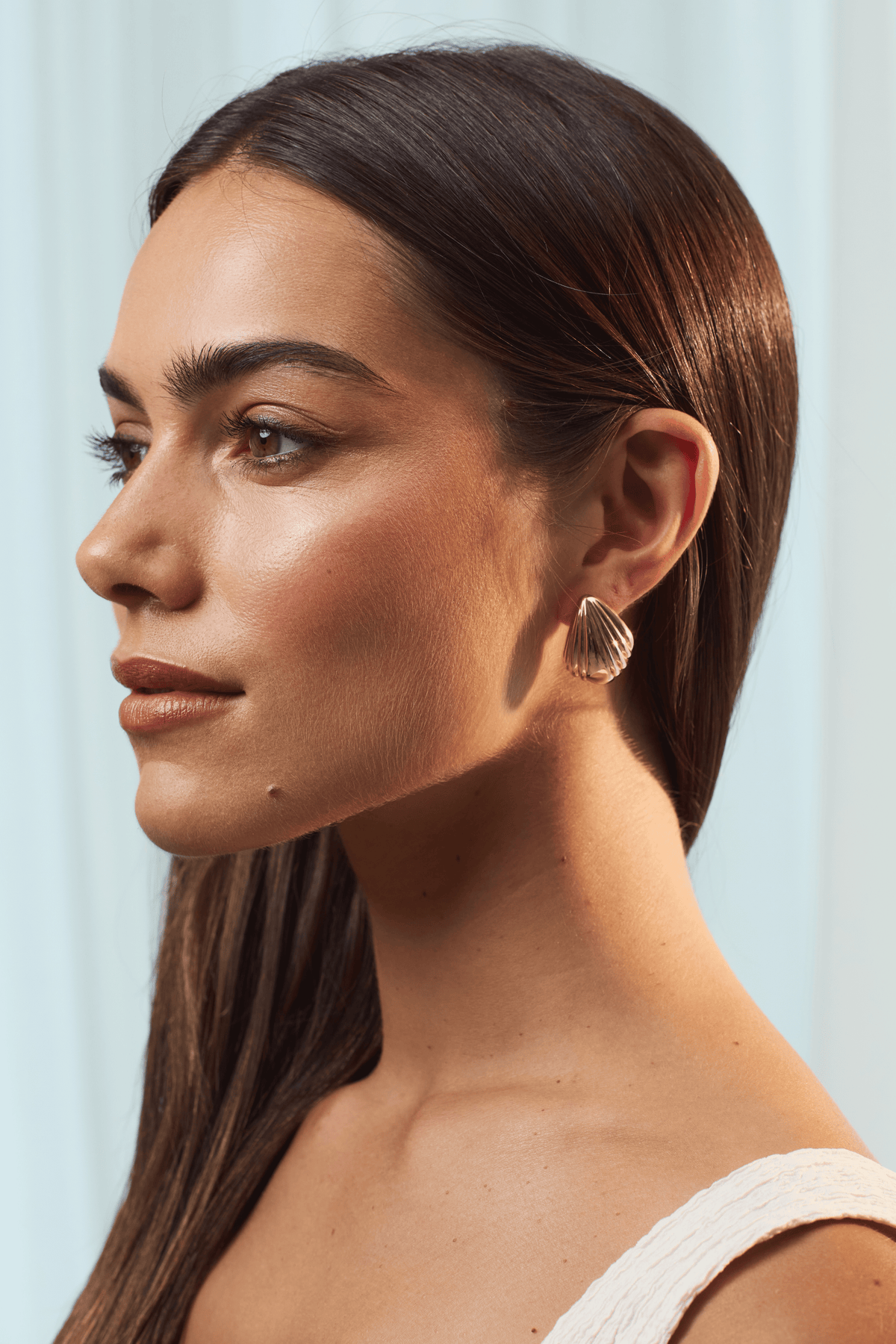 Seashell Studs