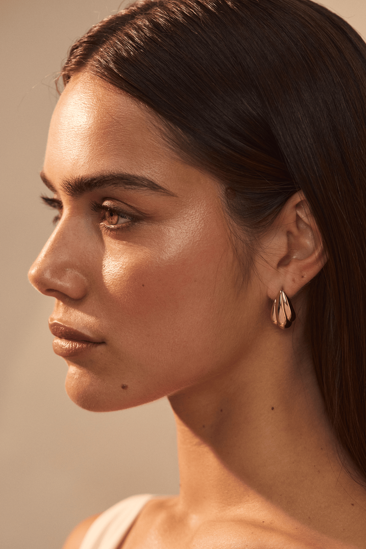 Ribbed Curved Hoops