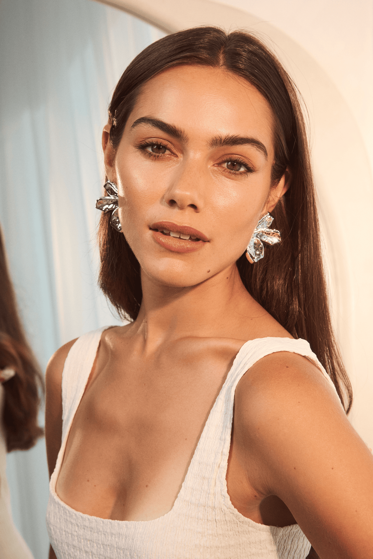 Statement Flower Earrings